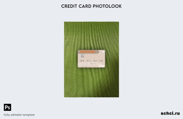 цифровая загрузка Испания Bankinter Visa, дебетовая карта, фотоизображение, пере